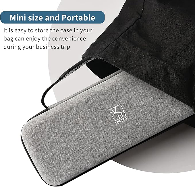 Portable Carry Case Compatible with Pooolitech MT810/HPRT MT810/MT610/MT620 Portable Printers Waterproof Shockproof Scratch Resistant Compact Lightweight