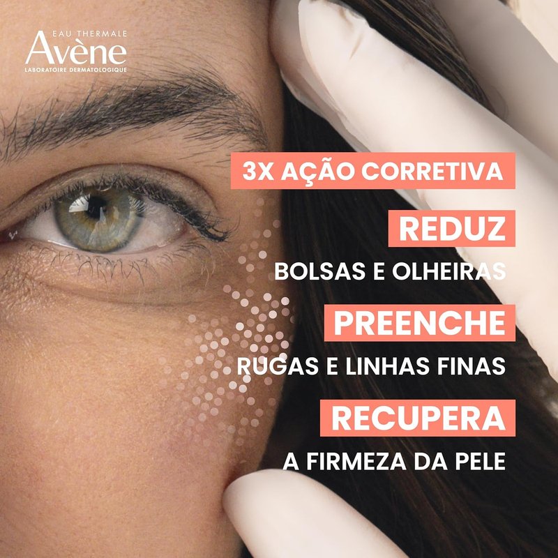 Avène Eye Cream - Hyaluron Activ B3 Triple Correction Formula | 0.5 Fl Oz