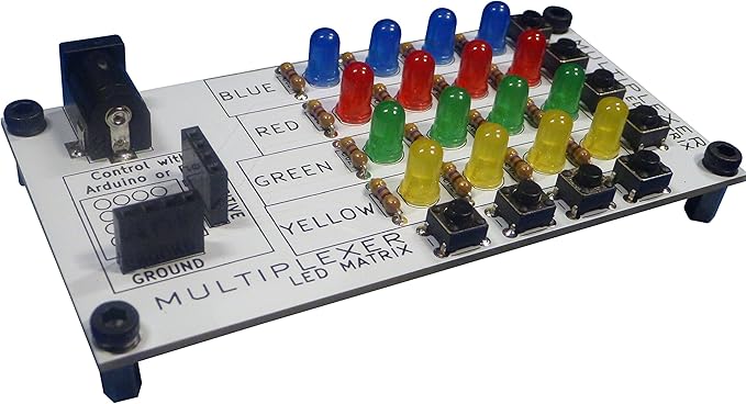 eLearnTronics Full Set of 4 Electronics Learning Boards | Practice Soldering & Learn Electronics | Multiplexer, Resistance, Capacitance, and Series vs. Parallel