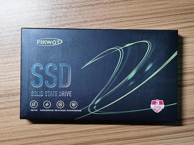 Fikwot FS810 4TB SSD, 2.5" SSD SATA III 6Gb/s, Solid State Drives, Up to 560MB/s, 3D NAND TLC Flash, Internal SSD for Desktops and Laptops(Black)