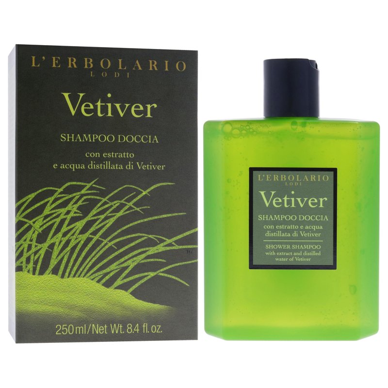 LErbolario Shower Gel - Vetiver for Unisex - 8.4 oz Shower Gel