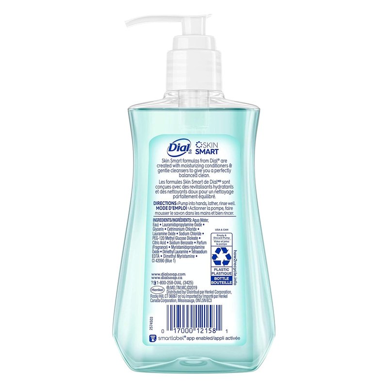 Dial Liquid Hand Soap - Coconut Water & Mango, 7.5oz | Pack of 12