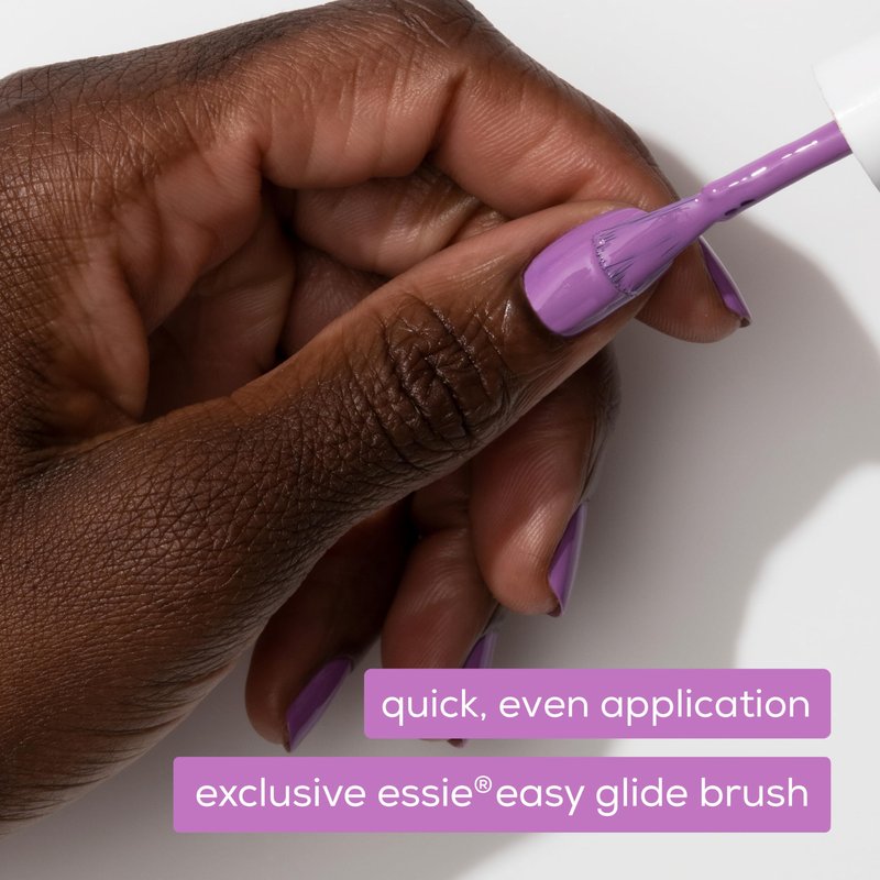 essie Nail Polish, Salon-Quality White Nail Polish, Be Them All, Vegan, Stay Fluid, 0.46 fl oz