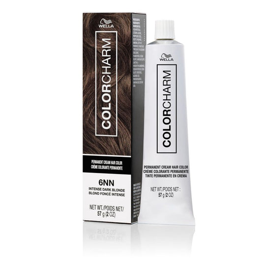COLORCHARM Permanent Cream Hair Color, 6NN Intense Dark Blonde, 2 oz.