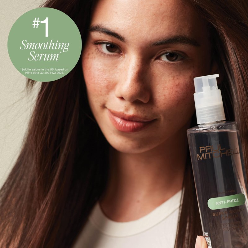 Paul Mitchell Super Skinny Serum Blowout Primer, Speeds Up Drying Time, Humidity Resistant, For All Hair Types, 5.1 fl. oz