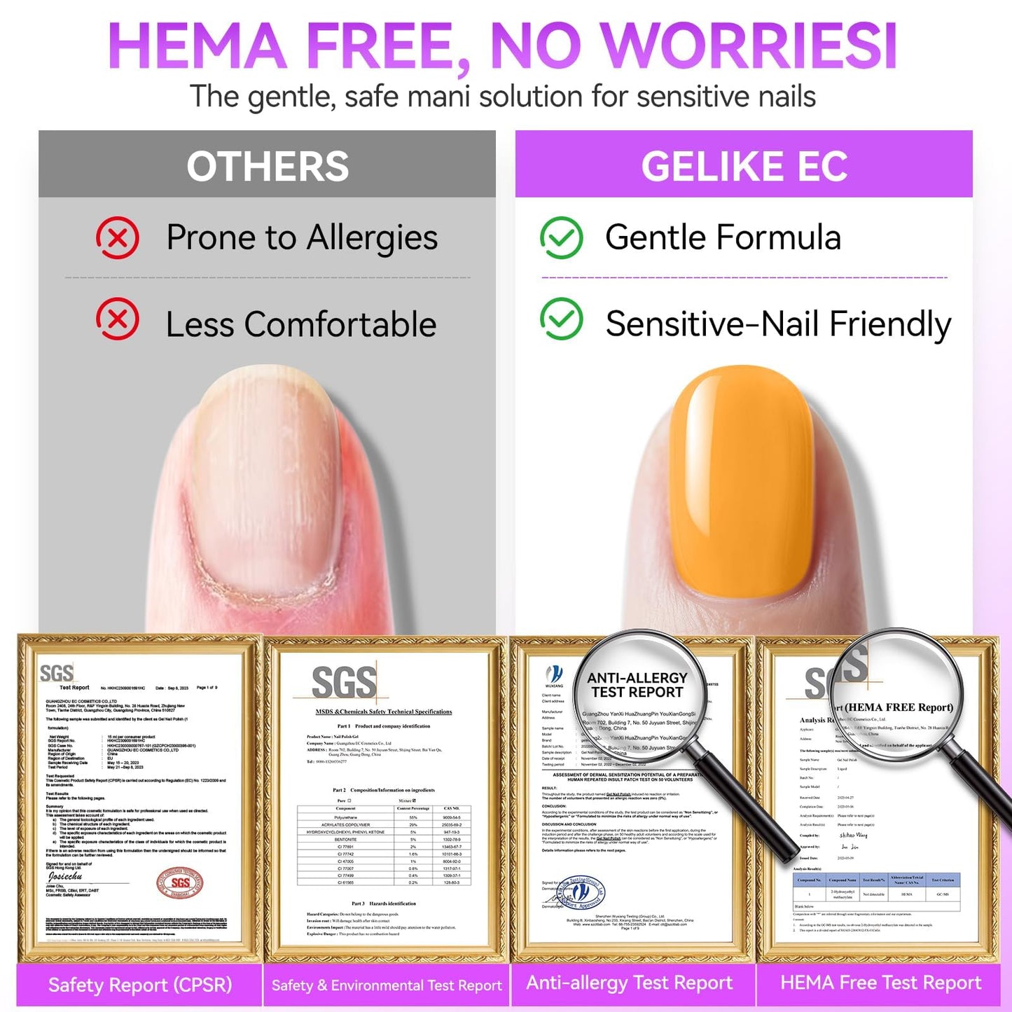 gelike ec Colors Gel Nail Polish: TPO&Hema Free Gel Polish Set With 16ML 12 Fall Colors Big Bottles for Young Women Manicure DIY at Home with Color Chart and Stickers 2026