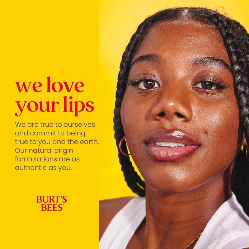 Burt's Bees Lip Balm - Vanilla Bean Lip Moisturizer with Natural Beeswax | 2 Tubes, 0.15 oz Each