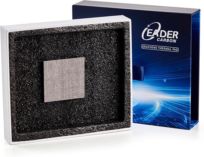 Graphene Thermal Pad 29×25×0.2mm – Ultra-Thin 100W/m·K Cooling Pad for GPU/CPU/PS5/Xbox/VRM/PC Electronics – Reusable, Highly Compressible Tim Solution (29×25mm)