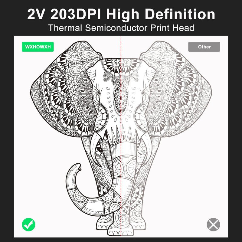 WXHOWXH 2026 New Tattoo Stencil Printer for Tattoo Artists&Beginners,termocopiadora Tattoo Machine with 3 pcs of Tattoo Transfer Paper,Portable Wireless Bluetooth Printer Compatible with Phone&PC