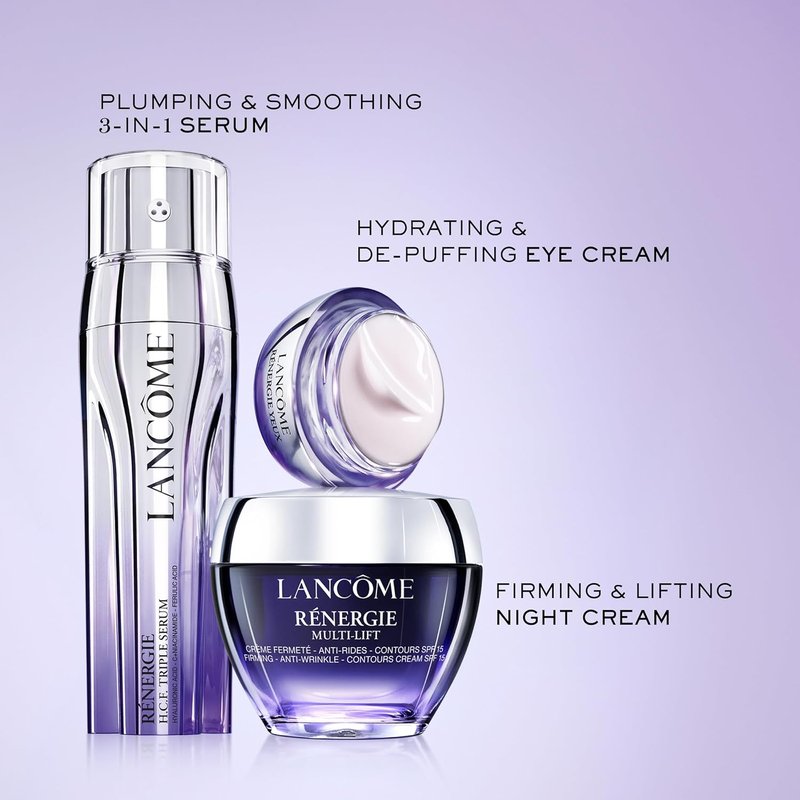 Lancôme Rénergie Lift Multi-Action Night Cream - Anti-Aging Hydrating & Firming Moisturizer with Hyaluronic Acid | 1.7 oz