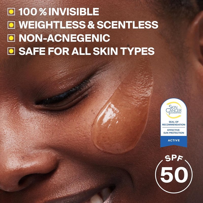 Supergoop! Unseen Sunscreen - Clear Invisible Face Sunscreen + Makeup Primer | Weightless Oil-Free Formula for All Skin Types