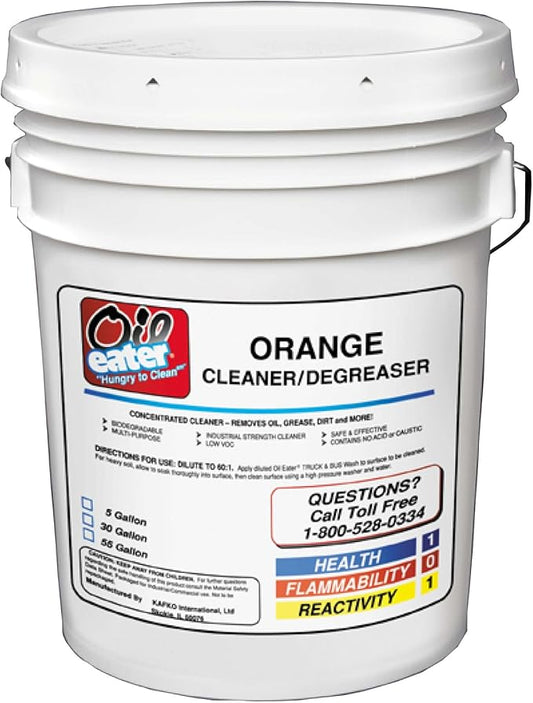 Oil Eater Orange 5 Gallon Cleaner/Degreaser
