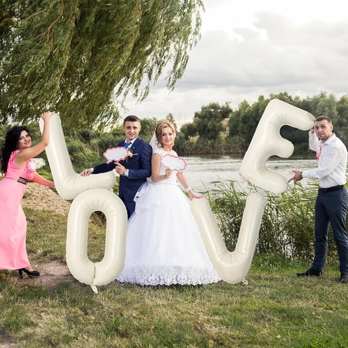 Lingqiang 40 Inch Cream Letter Balloon 'Z' - Self-Inflating, Ideal for Birthday Celebrations | 2 Pack