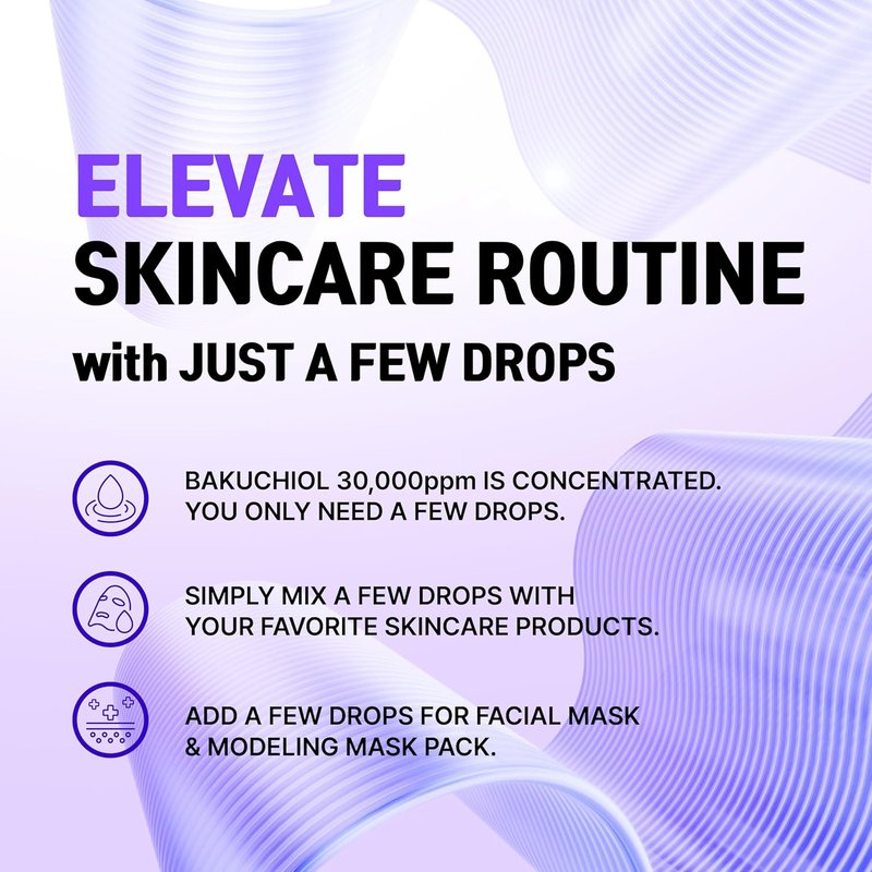 **CELDYQUE 100% Pure Volufiline & Bakuchiol Serum - High Potency Anti-Wrinkle Solution for Mature Skin | 30,000 ppm Concentrate**