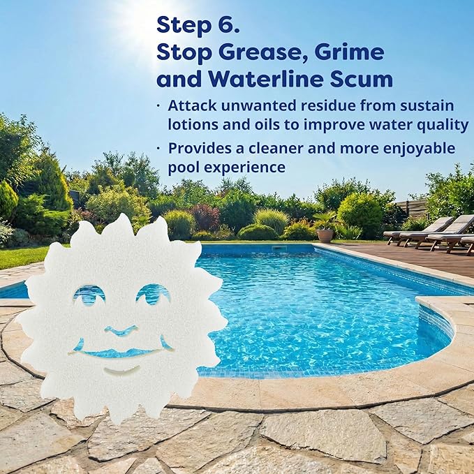 In The Swim Ultimate Opening Kit and Chlorine Bundle - Pre-Measured Opening Kit for Easy Use - 50 Pound Bucket of 3-Inch Stabilized Chlorine Tablets - for Inground and Above Ground Pools Up to 35,000