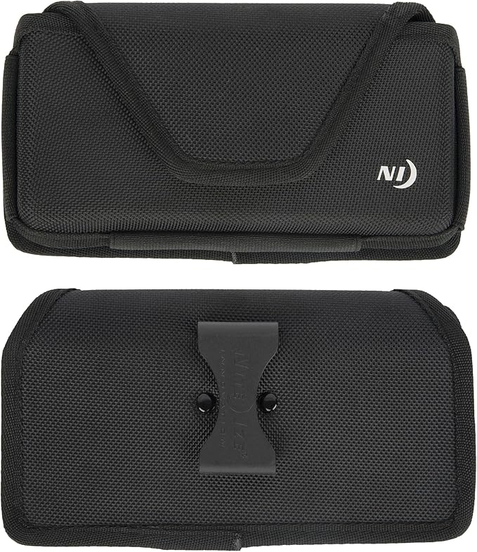 Nite Ize Clip Case Hardshell Universal Rugged Holster - Belt Clip Phone Case for Easy Access - Heavy Duty & Protective - Multi-Purpose - Durable Design - Hardshell Horizontal, XXL