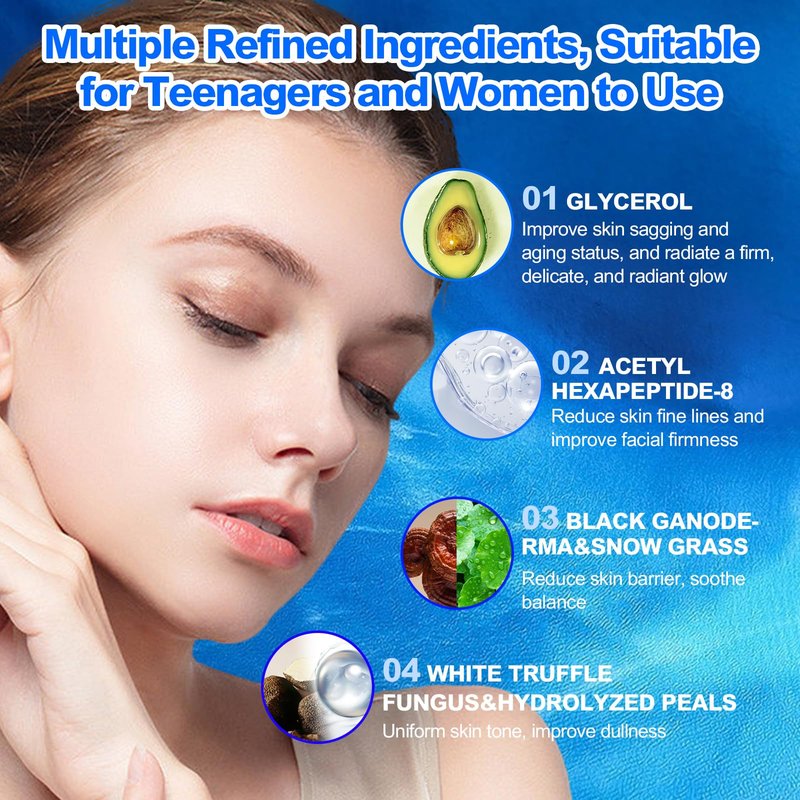 O'KADY Skin Care Set Rejuvenating Beauty Luxury 8-Piece Set Skin Care SetSkincare Gifts For Teenage Girls,Facial kit,Pamper Sets For Women Gifts,Skin Care Sets for Valentine's Day