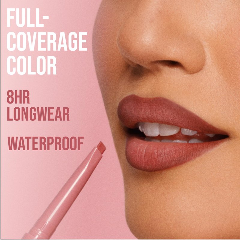 BUXOM Power Line Plumping Lip Liner, Hush Hush Henna