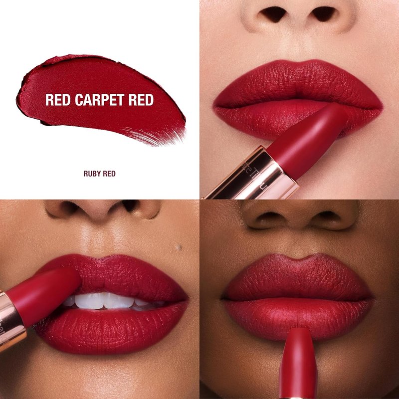 Charlotte Tilbury Matte Revolution Lipstick - Long-Lasting, Buildable Color & Nourishing Formula | Creamy Texture for Effortless Application