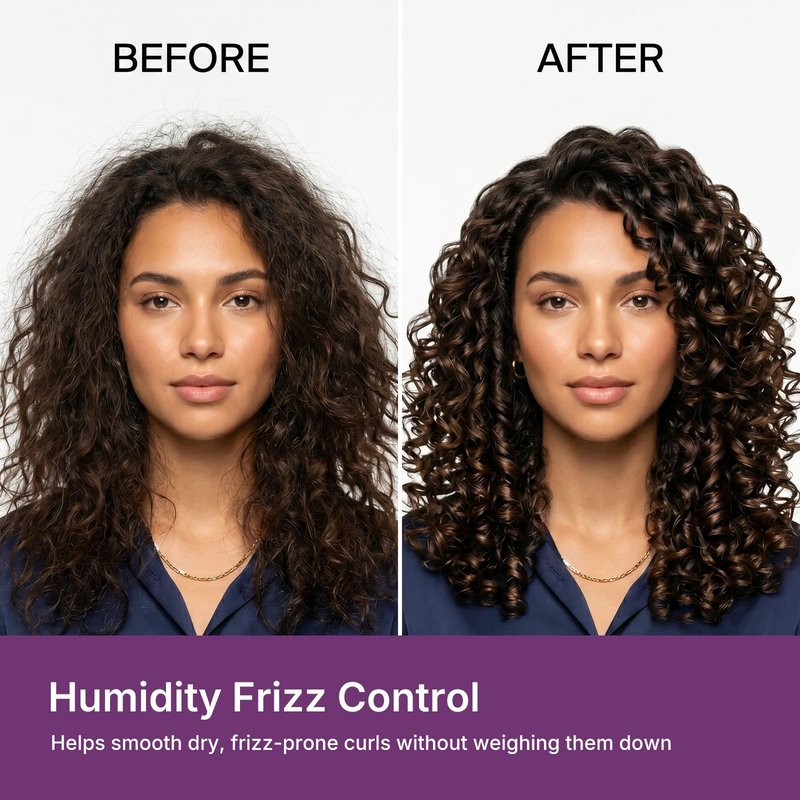 Karseell Curling Perfection Curl-Defining Cream essence repair All Curl Types & Hair Textures, Paraben-Free, 200ML（6.78oz）