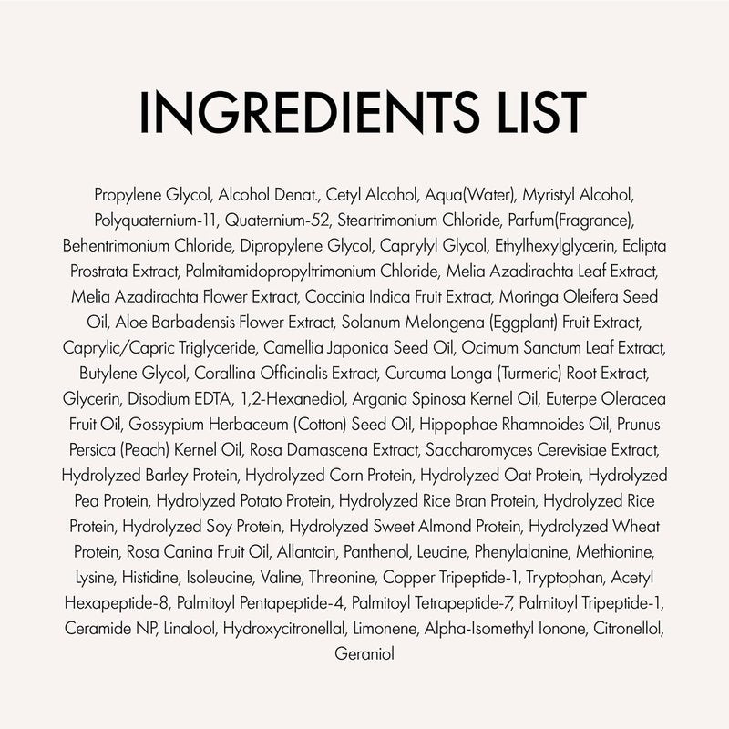 Rosy Night Hair Ampoule Treatment - Water-to-Cream Repair for Damaged Hair with Peptides & Amino Acids | 6.76 fl oz
