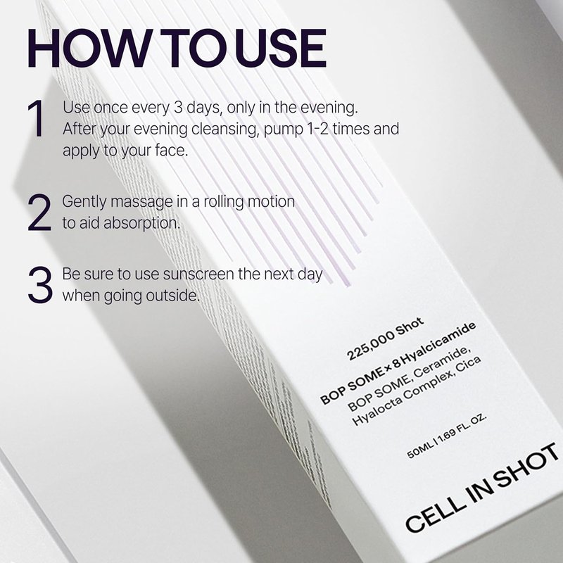 Korean Microneedling Skin Booster - BOTUL Shot 300 with Centella Asiatica & Hyaluronic Acid | 1.69 fl. oz (50 ml)