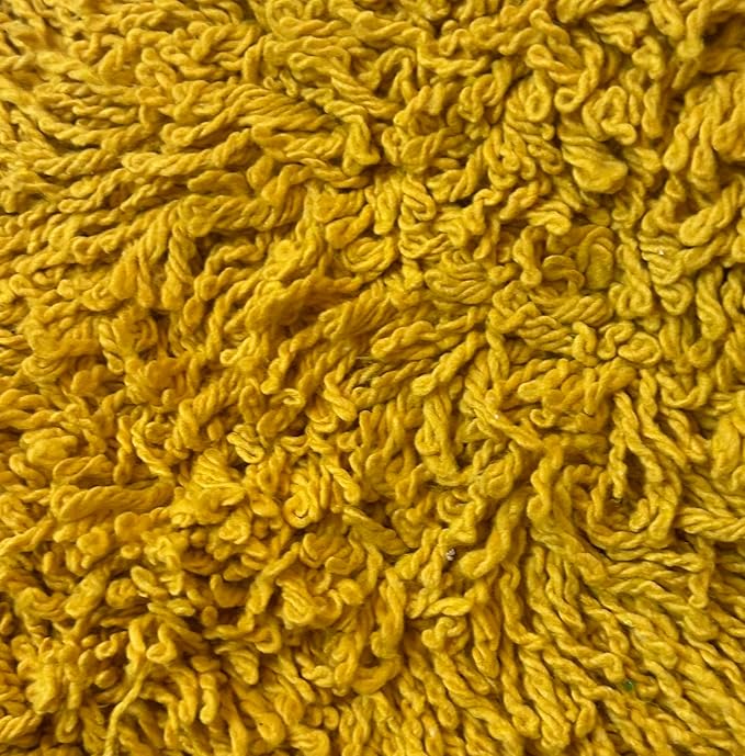 Ultimate Dust Mop Kit: Industrial-Grade Performance, Heavy-Duty Frame, Telescopic Handle - Yellow 48 Inch