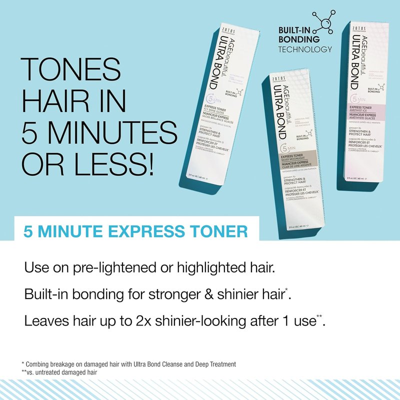 AGE Beautiful Demi Liqui-Creme 5-Minute Express Toner - Enhance Gray Hair, Nourishing Formula for Custom Shades | Ammonia Free