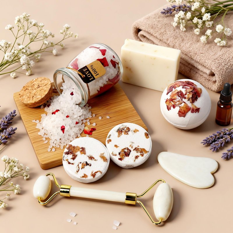 Birthday Gift for Women, Get Well Soon Self Care Package, Unique Spa Gift Basket Thank You Gifts for Mom Grandma Wife Best Friend Sister Her Mothers Day