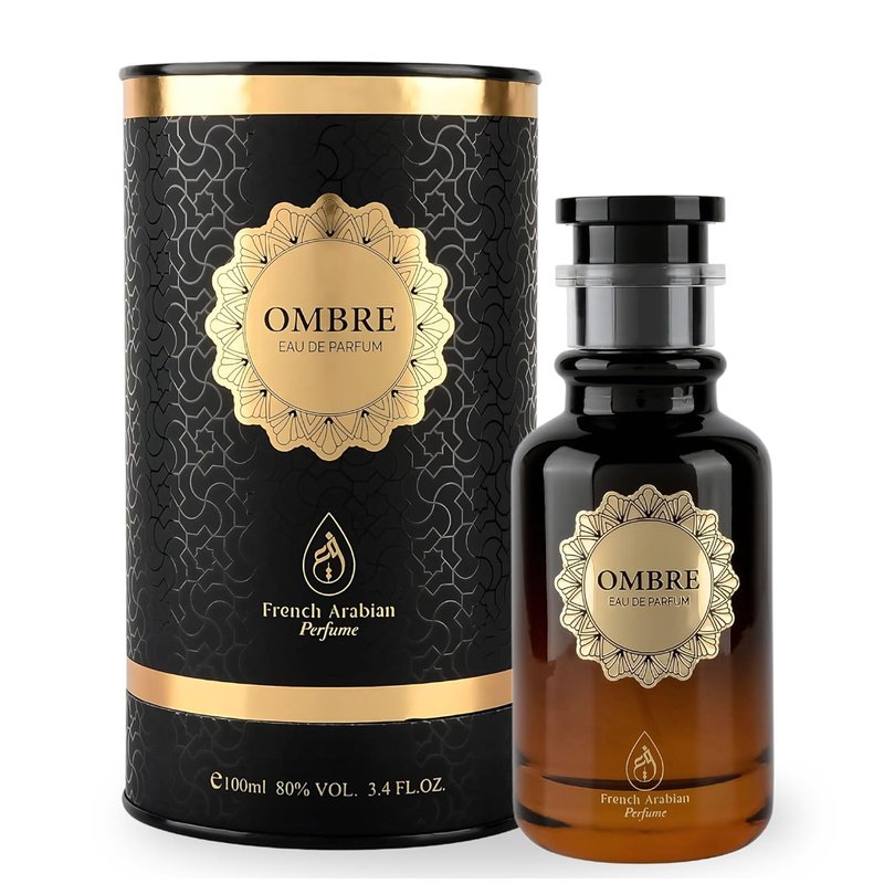 French Arabian Perfumes Ombre EDP - 100 ML Oud Wood Fragrance for a Desert-Inspired Journey