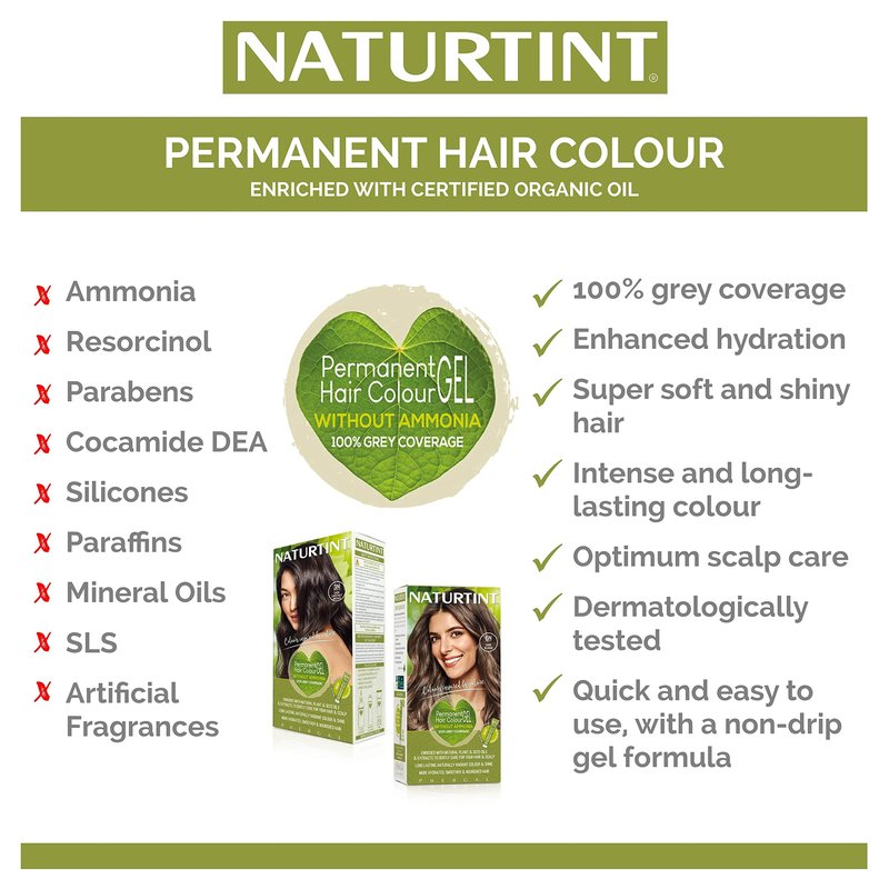 Naturtint Chocolate Caramel Hair Color, 5.07 OZ