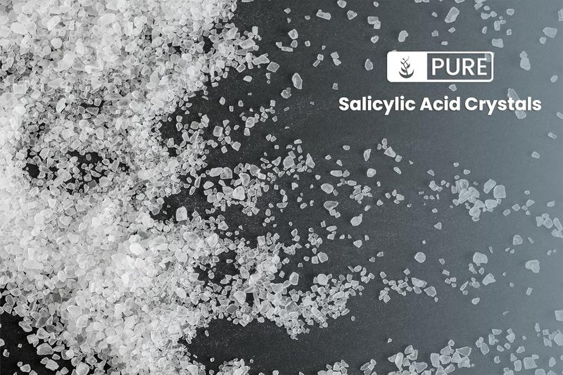 Salicylic Acid Crystals - Pure 2-Hydroxybenzoic Acid | 1 lb, No Fillers or Additives