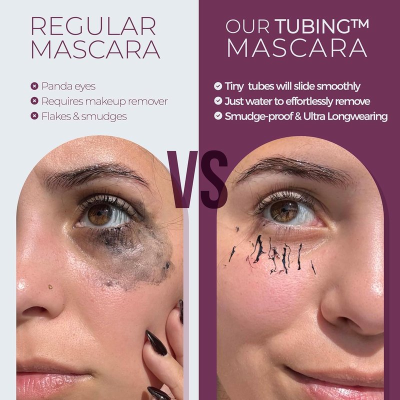 Blinc Amplified Tubing Mascara - Volume & Definition for Sensitive Eyes | Longwear, Smudge-Proof, Washable