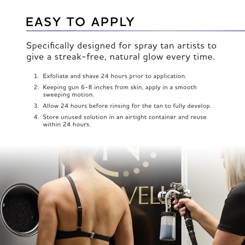 Norvell Premium Spray Tan Solution Venetian 8 fl oz – Professional Sunless Tanning Formula for Natural Bronze Glow, Streak-Free, Fast-Drying, Long-Lasting Color