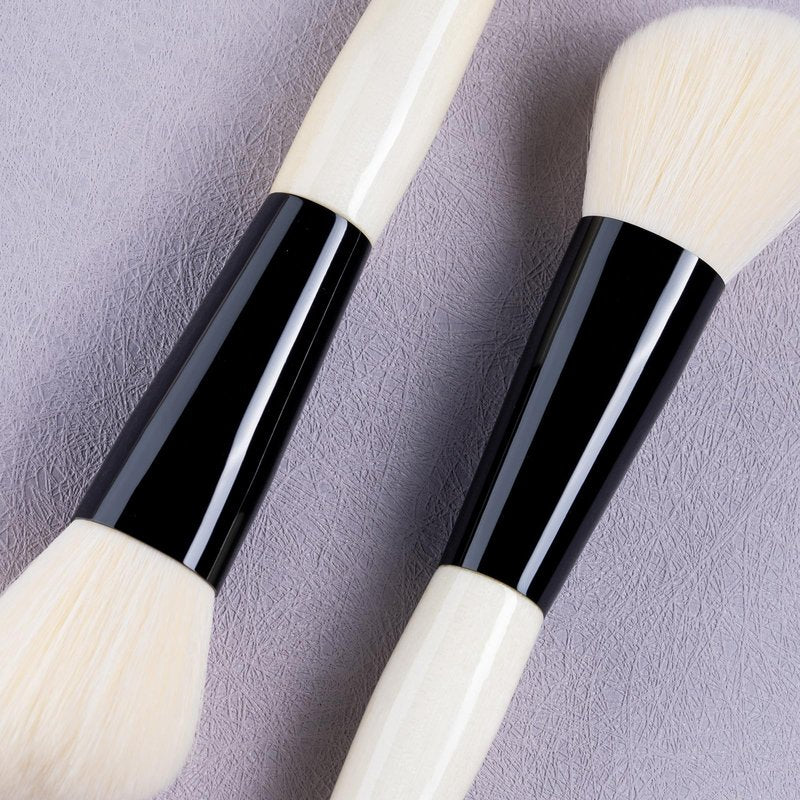 ENZO KEN Natural Goat Hair Contour Brush, Sculpting Brush, Angled Contour Brushes, Natural Hair Blush Brush, Makeup Brushes, Detail Blush Brush, Fluffy Brushes for Cheeks.(804A)