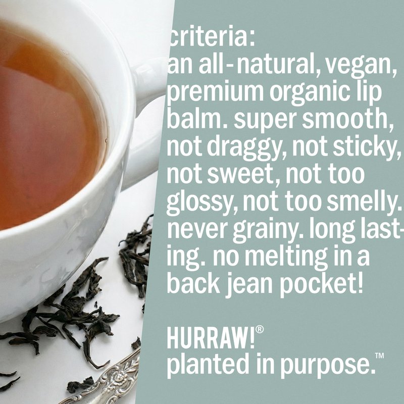 Hurraw! Lip Balms: Staff Favorites, 5 Balm Bundle Pack – Mint, Earl Grey, Coffee Bean, Coconut, Black Cherry (Sheer Red Tint). Organic, Certified Vegan, Cruelty & Gluten Free. All Natural. Made in USA