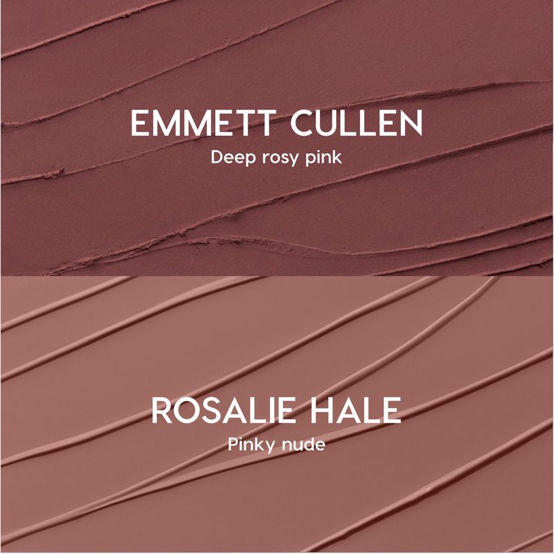 ColourPop x The Twilight Saga Eclipse Lip Kit - Pinky Nude Lip Combo with Lippie Stix Lipstick + Lippie Pencil - Long Lasting, Ultra-Pigmented Cream Finish - Opposites Attract (2 Count)