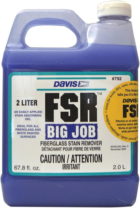 FSR Davis Fiberglass Stain Remover , 2 Liters - 792