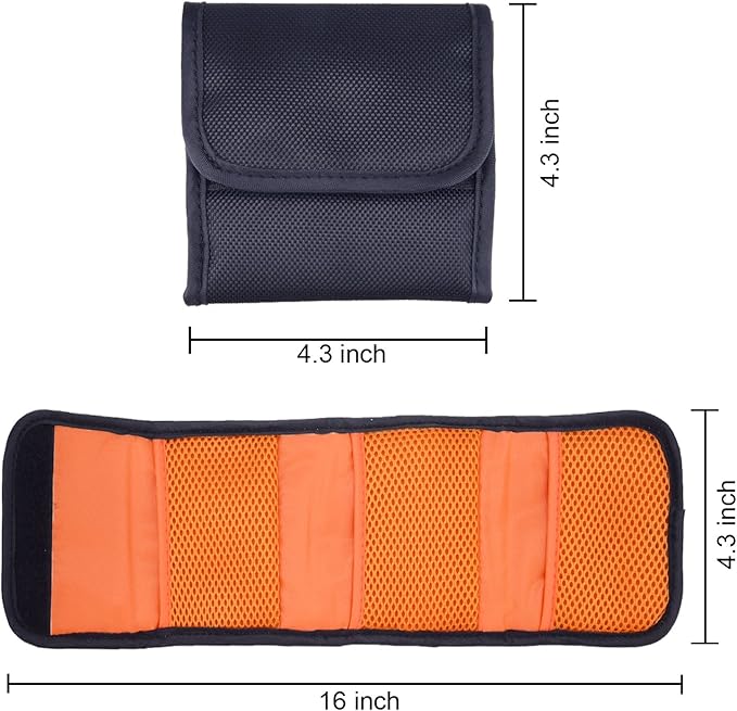 Sunmns 3 Pocket Camera Lens Filter Carry Case Bag Pouch for Filters 25 mm to 77 mm