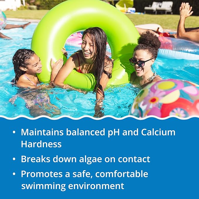 In The Swim Pool Shock – 68% Cal-Hypo Granular Sanitizer for Crystal Clear Water – Defends Against Bacteria, Algae, and Microorganisms - 12 X 1 Pound