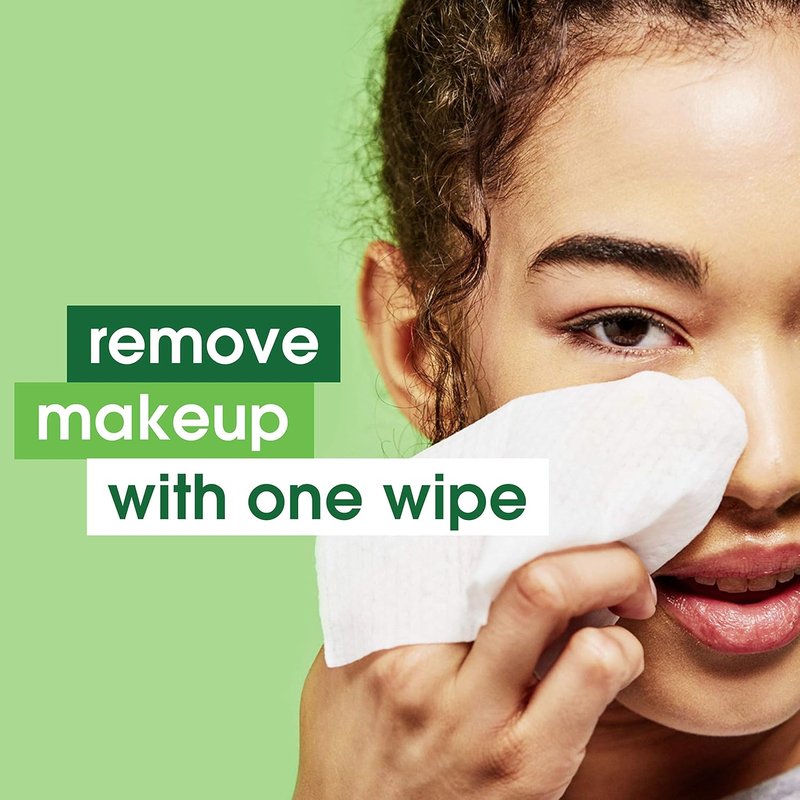 Cleansing Wipes for Makeup Removal - Gentle, Fragrance-Free Face Wipes | 25 Count, White, Pack of 6