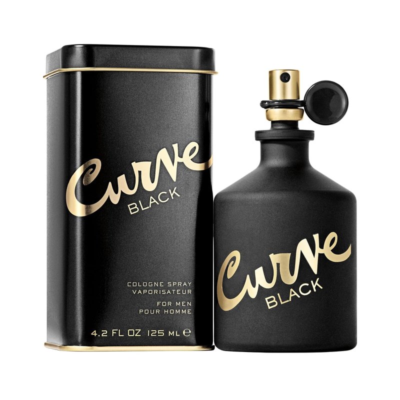 Curve Black Men's Cologne Spray - Casual Day & Night Fragrance, 4.2 Fl Oz