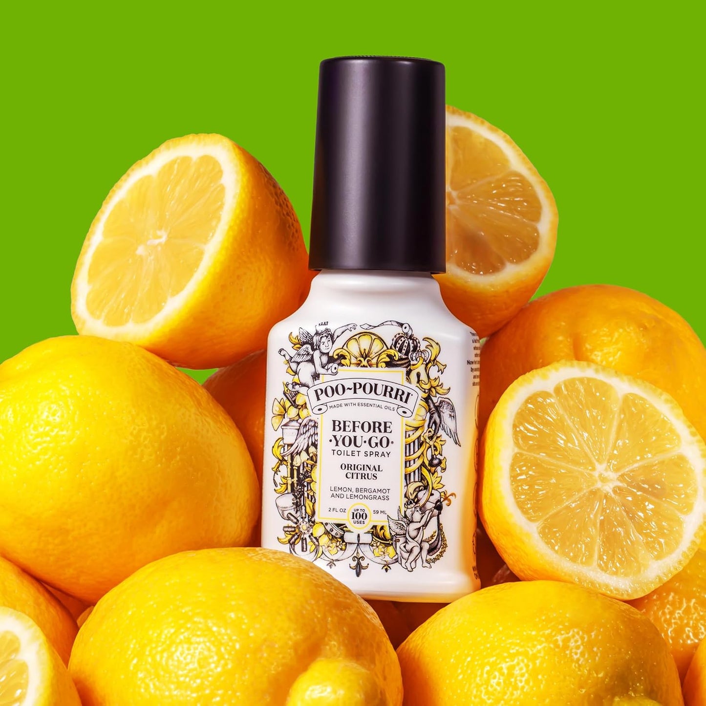Poo-Pourri Before-You-Go Toilet Spray - Cypress Woods Scent, 2 Fl Oz | Freshen Up Your Bathroom