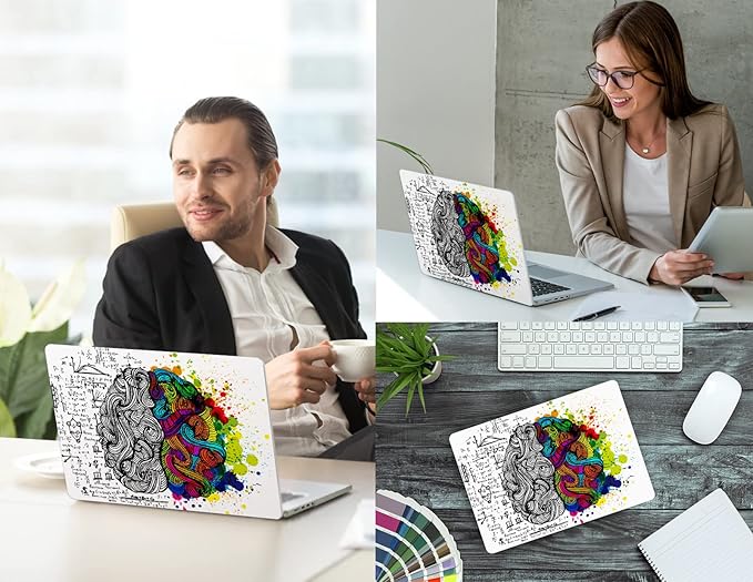 CISSOOK Creative Brain Hard Shell Case for MacBook Pro 14 inch Case 2026 2025 2024 2023 2022 2021 Release A3434 A3401 A3112 A3185 A2992 A2918 A2779 A2442, Brain Cover for MacBook Pro 14 M1 M2 M3 M4 M5