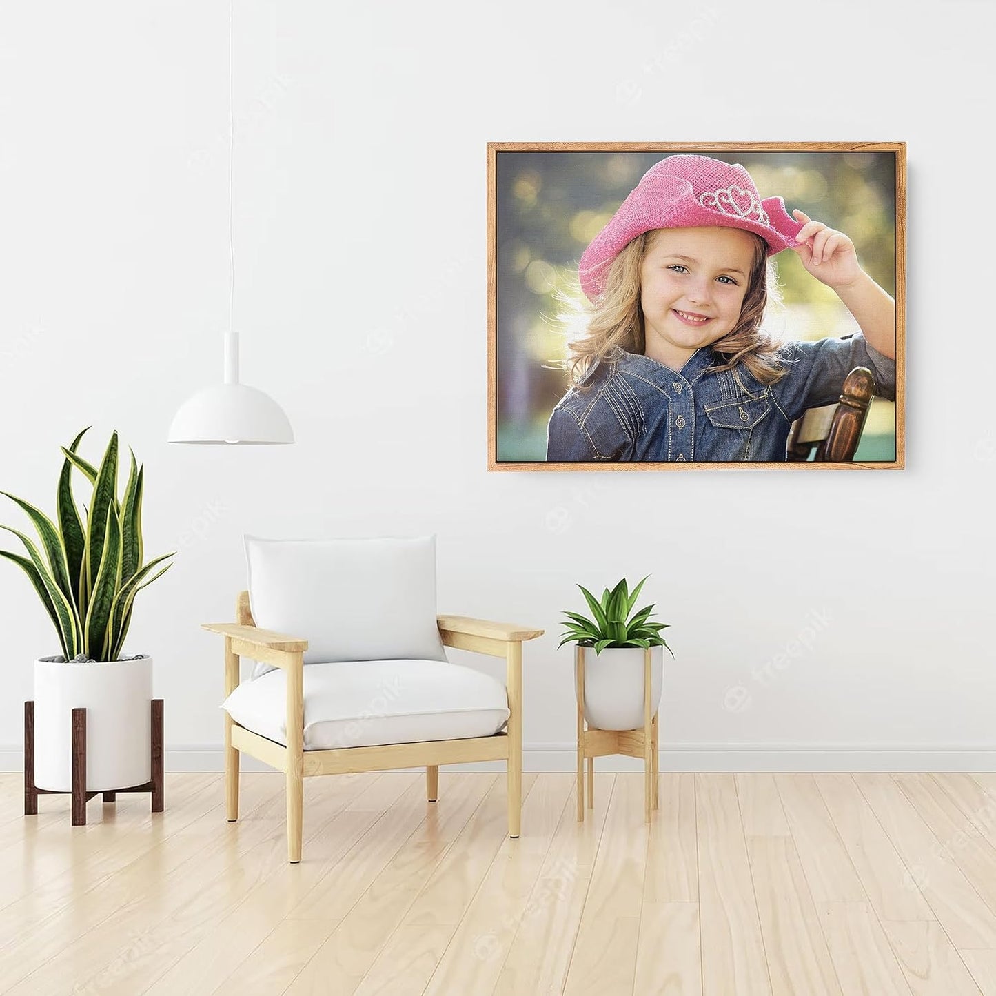 P&L ART Personalized Custom Canvas Prints - Transform Your Photos into Stunning Wall Art | 11x14 Beige