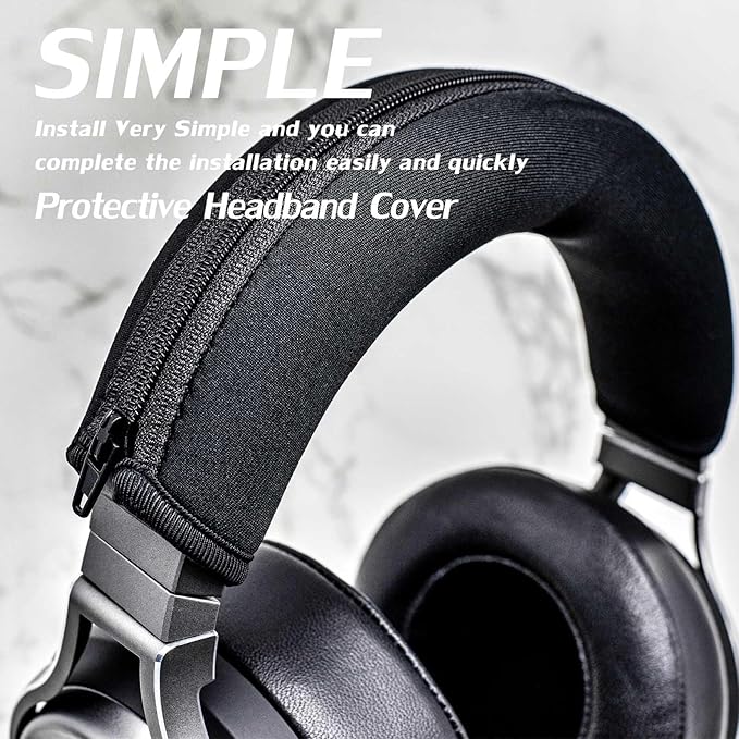 DIMOST Protective Headband Cover for ATH M Series - Compatible with Virtuoso XT, SE, Wireless, M50X, M50XBT, M50, M40X & More