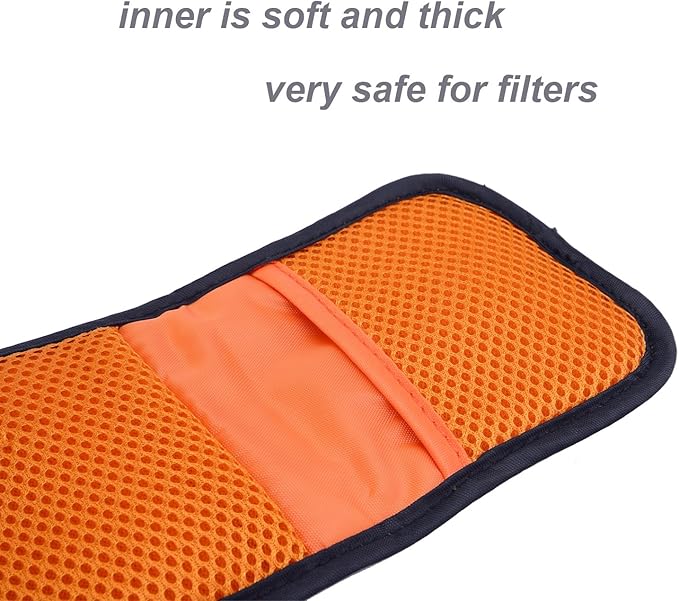 Sunmns 3 Pocket Camera Lens Filter Carry Case Bag Pouch for Filters 25 mm to 77 mm