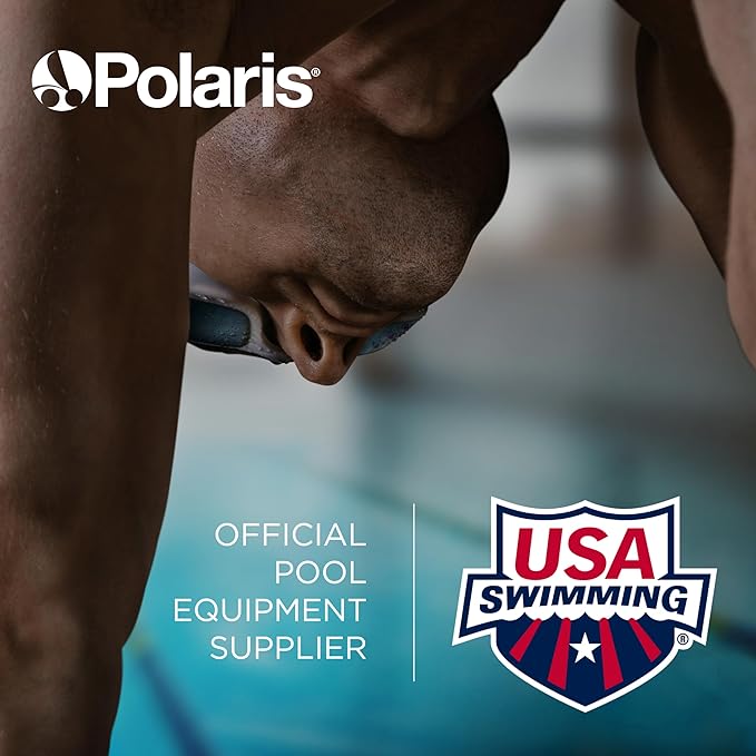 Polaris P965iQ Sport Robotic Pool Cleaner, Automatic Vacuum for InGround Pools up to 60ft, Smart App, WiFi, Amazon Alexa, 70ft Swivel Cable w/Strong Suction & Easy Access Filter Canister