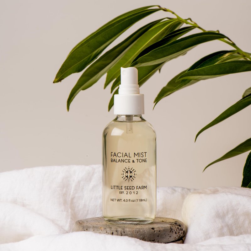 Little Seed Farm Balancing Facial Mist & Toner – Witch Hazel Toner & Pore Minimizer, Net Wt. 4 fl oz | 118ml