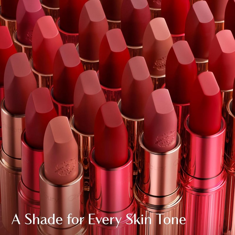 Charlotte Tilbury Matte Revolution Lipstick - Long-Lasting, Buildable Color & Nourishing Formula | Creamy Texture for Effortless Application